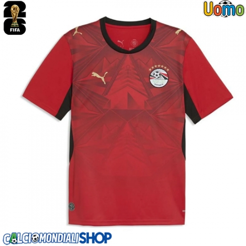 Maglie da calcio Egitto Prima Maglia Mondiali 2026  Manica Corta
